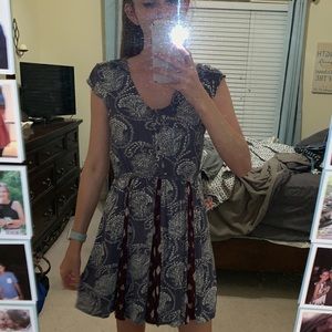 francesca’s printed dress